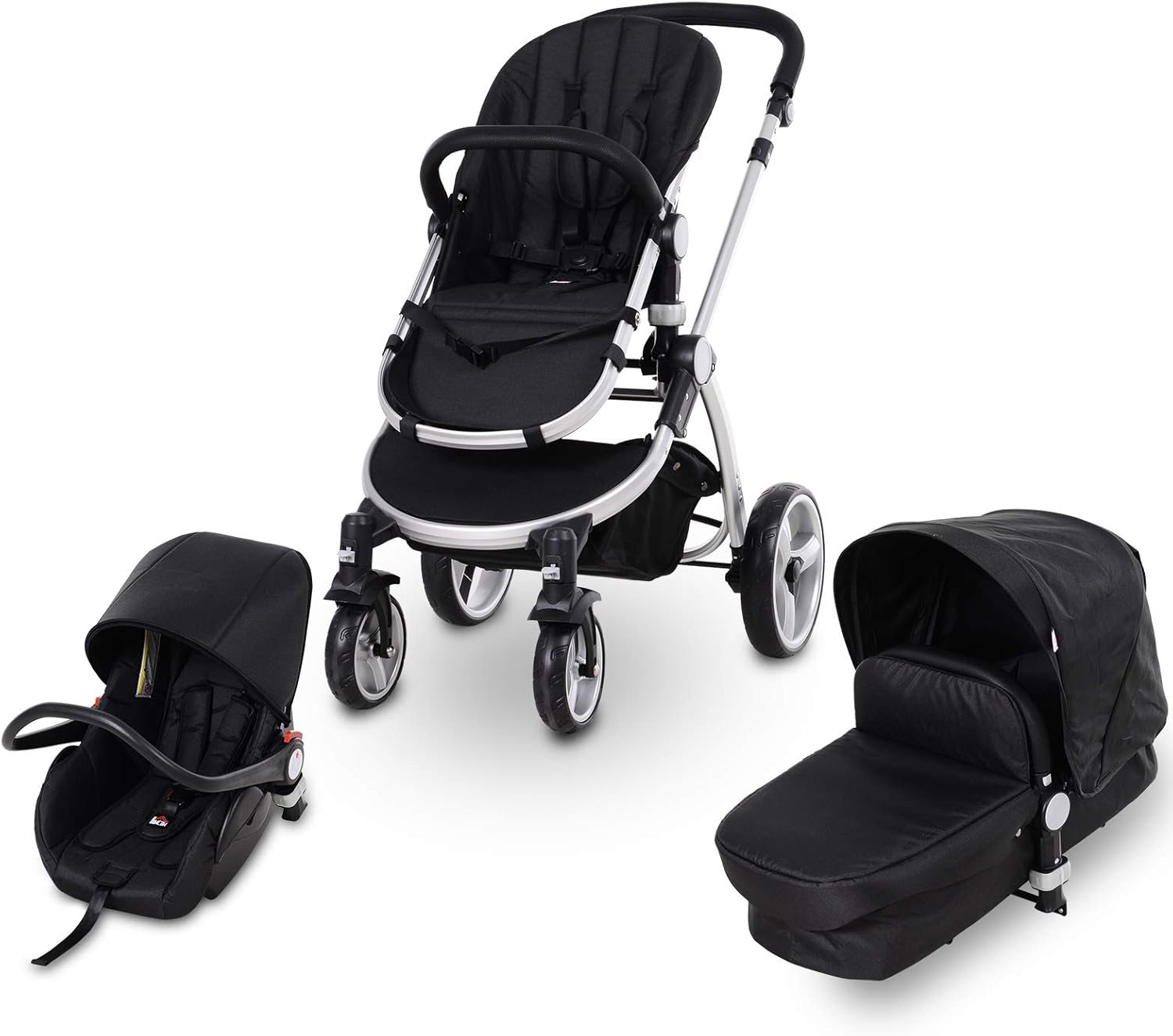 3in1 Travel System Lightweight Versatile Stroller Easy Infant