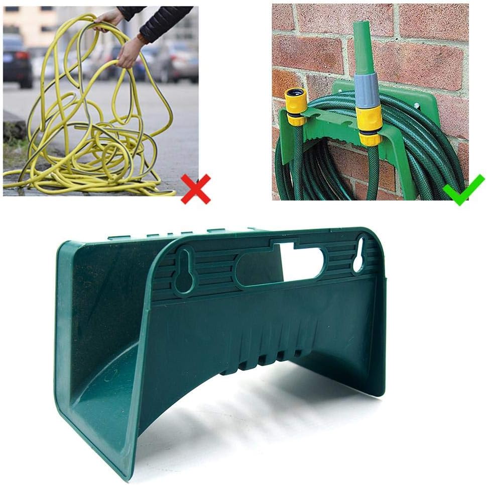 Decoración del hogar Heavy Duty WallMounted Hose Hanger Holder Plastic