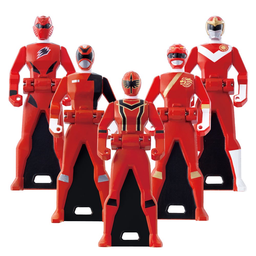 Kaizoku Sentai Gokaiger Ranger Key Series Ranger 01 Key Set
