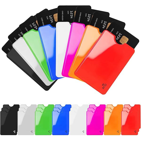 credit card defense sleeves Amazon.com: RFID Blocking Card Holder - Credit and Identity Card Protector  for Theft Protection