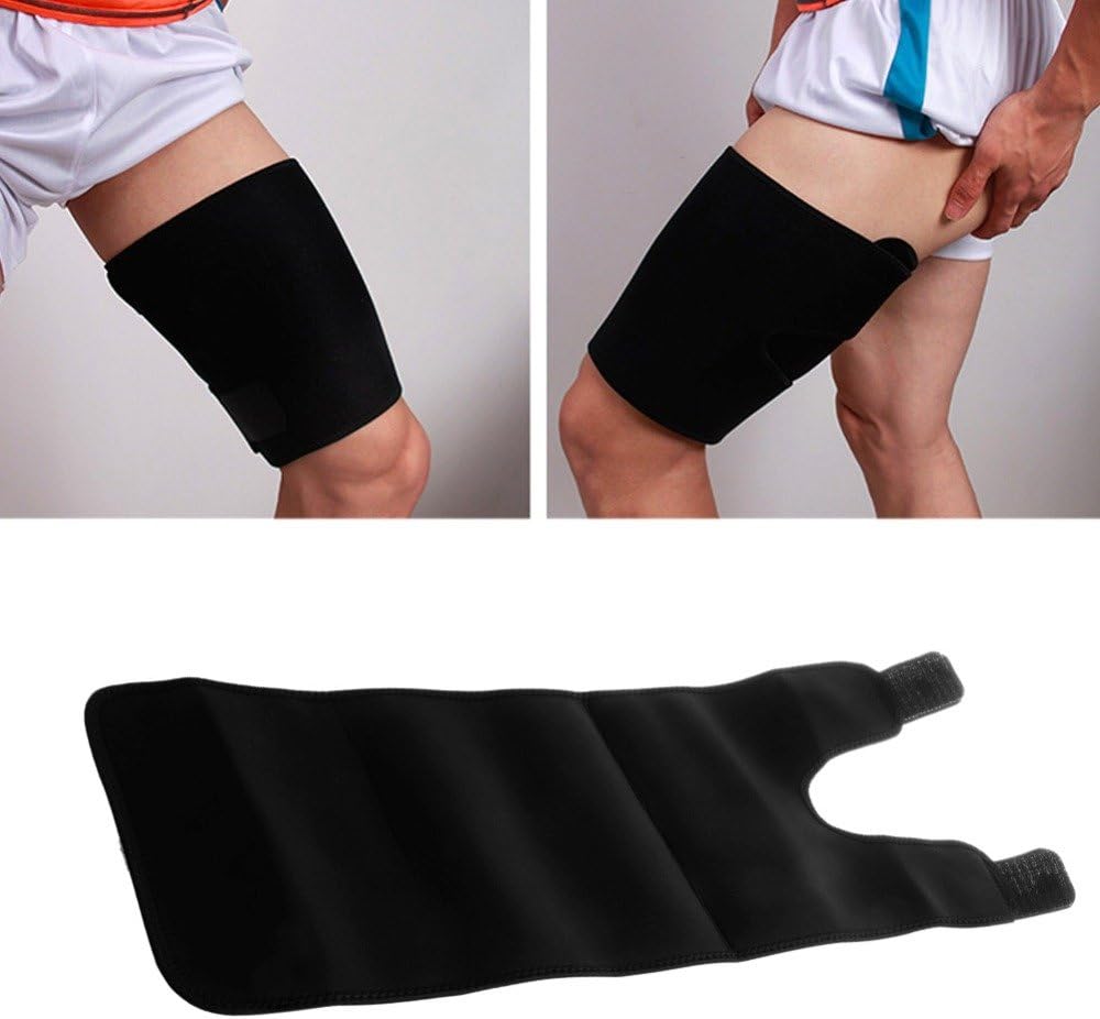 Q3 New Thigh Wrap Sleeve Leg Compression Hamstring Groin Support Brace Wrap Bandage