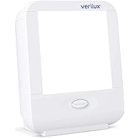 Verilux HappyLight VT10 Compact Personal, Portable Bright White Light 10,000 Lux Therapy Lamp with 20 sq. in. Lens Size