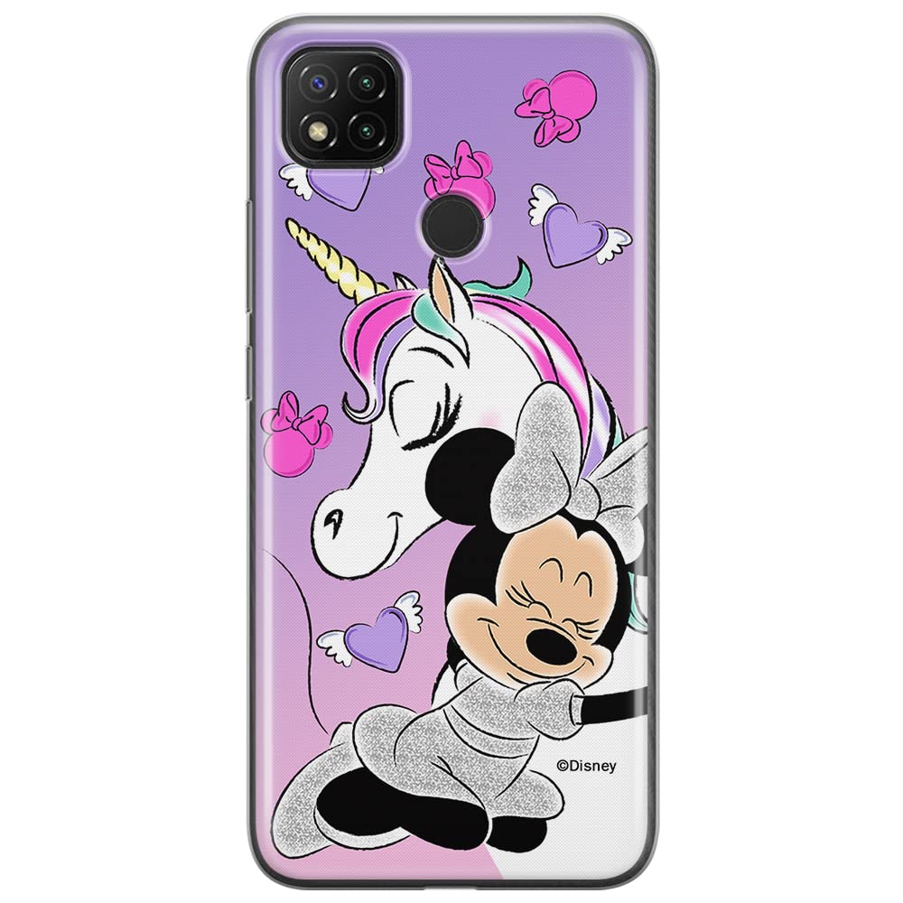ERT GROUP mobile phone case for Xiaomi REDMI 9C original and officially Licensed Disney pattern Minnie 036 optimally adapted to the shape of the mobile phone, case made of TPU