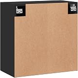 vidaXL Wall Cabinet, Artisan Oak, 60x31x60 cm, Floating Storage Unit view 8