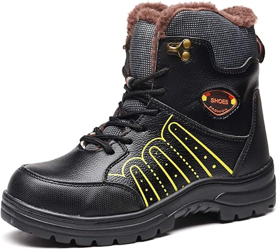 steel toe cap snow boots