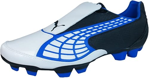 Puma ONE 20.3 HG Mens Leather Football Boots / Cleats - Yellow | Fruugo UK