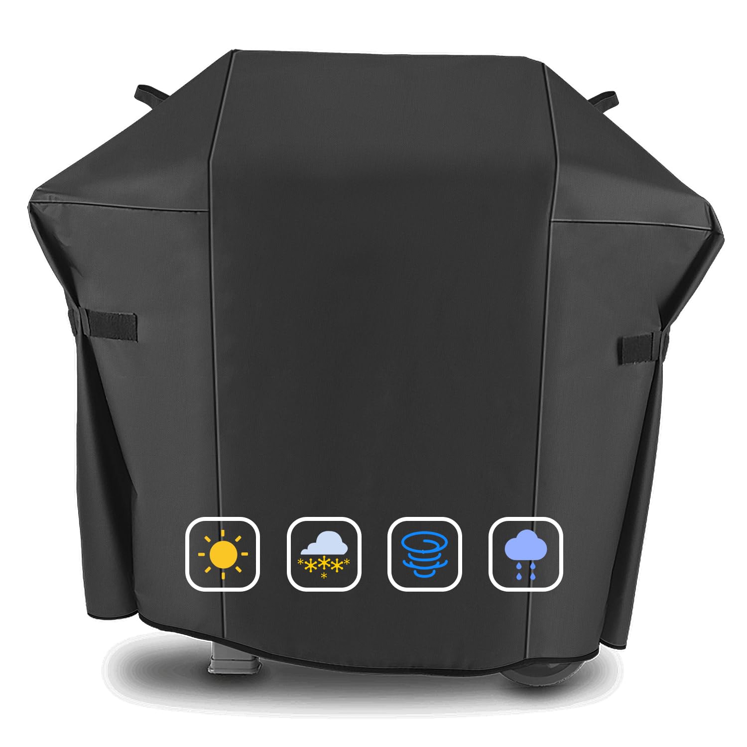 Weber Spirit and Spirit II 200 Series Grill Cover, 600D Heavy Duty Waterproof BBQ Grill Cover, 48 Inch 7138 Grill Cover for Weber Spirit II E210, Spirit E210 2 Burner Grillgas, All Weather Protection