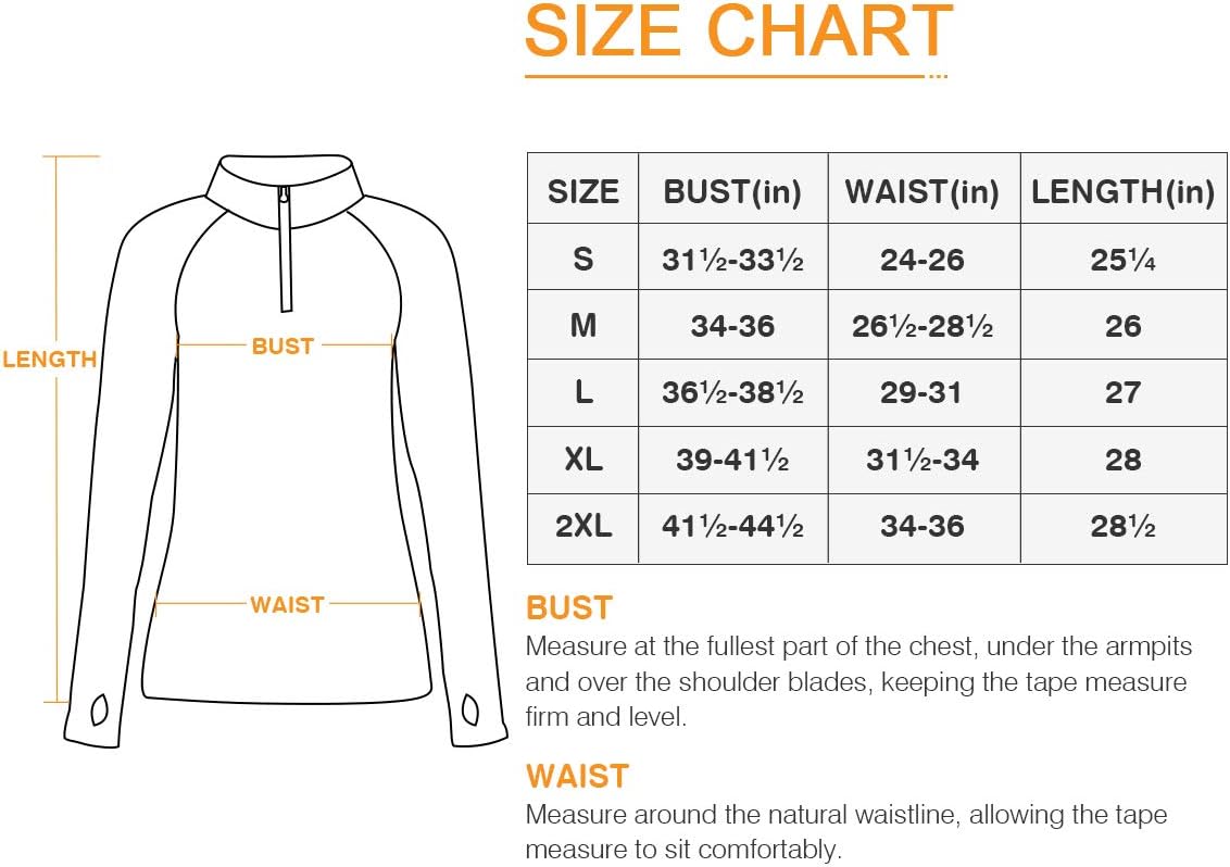 Naviskin Women's Thermal Fleece Half Zip Thumbholes Long Sleeve Shirts Outdoor Running Top: Clothing