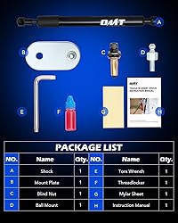 Orion Motor Tech Truck Tailgate Assist, Pickup