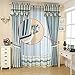 Hipiwe 2 Packs Glass Crystal Curtain Holder, 60mm Curtain Hook, Window Drapery Tie Backs Clips, Wall Cap Coat Hook Hanger Tassel Holder (Black)