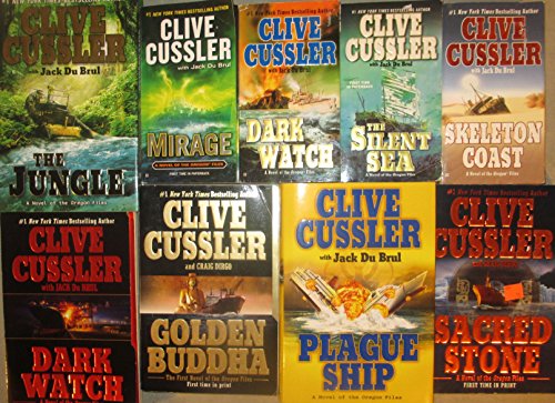 Clive Cussler Oregon Files Series 9 Novel Set