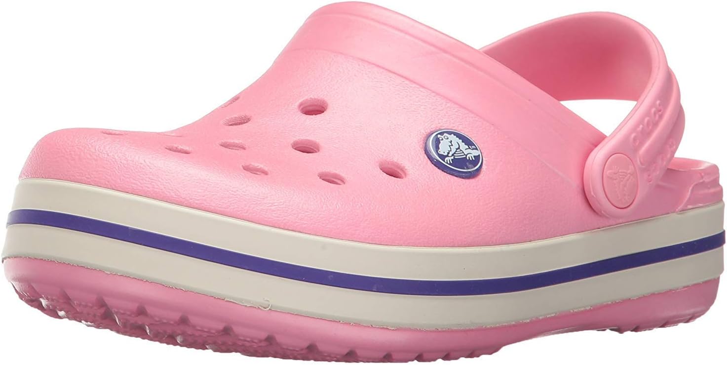 Crocs Kids' Crocband Clog | Slip On Shoes for Boys and Girls | Water Shoes