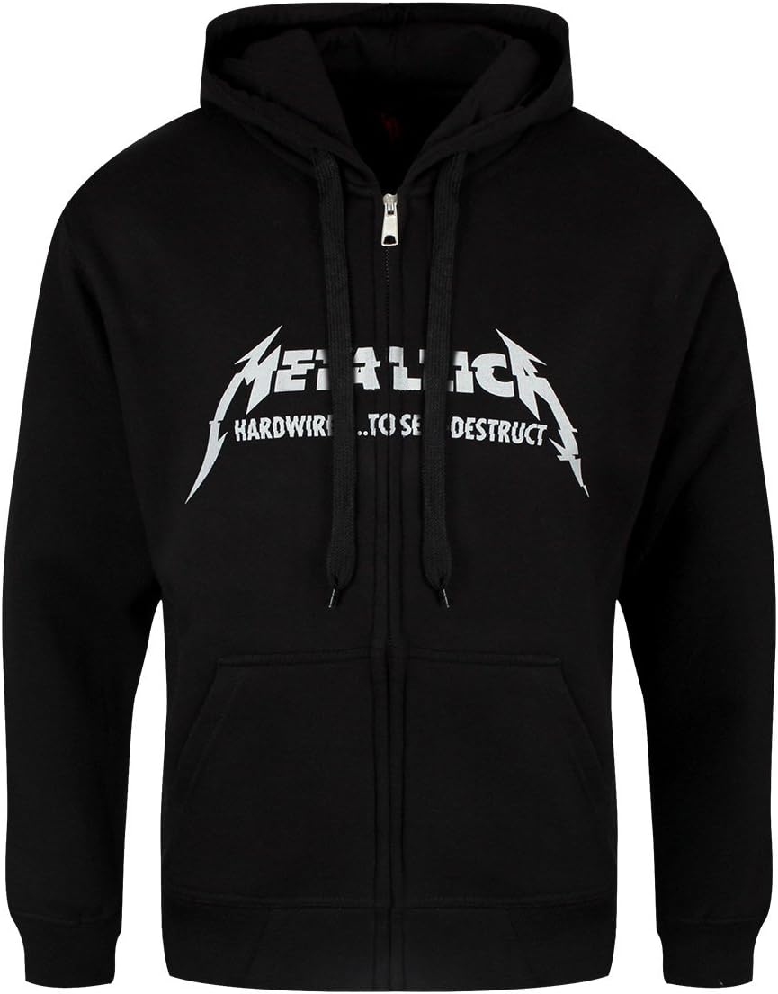 Metallica Hardwired.to Self-Destruct Hooded Zip Black