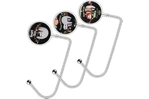 Knocent Purse Hook Handbag Hangers for Table Handbag Storage Decor Table Hook,Womens Bag Handbag Hanger Holder(Sloth 3Pack)