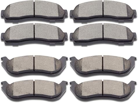 Amazon Com Scitoo Ceramic Brake Pad Front Rear Set Fit For 2002 2005 For Ford Explorer 2002 2005 For Mercury Mountaineer Automotive