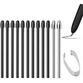 WirelessFinest Pen Tips (Pack of 12) for Remarkable 2 &amp; Kindle Scribe | 10 Plastic + 2 Titanium Metal Nibs, Removal Tool Included, Give Smooth Paper-Feel Writing