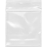 Sacchetti Richiudibili Con Zip Trasparenti - Piccole Dimensioni (2"x3", 3"x3"), Spessore 2 O 4 Mil, Per Gioielli E Piccoli Oggetti