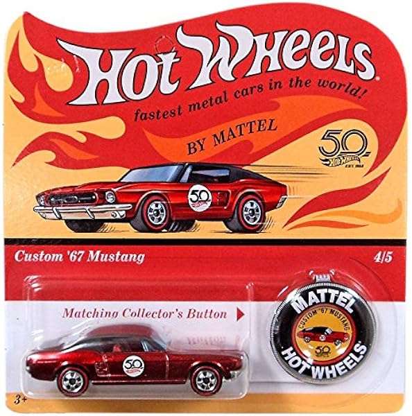 hot wheels custom mustang 1967