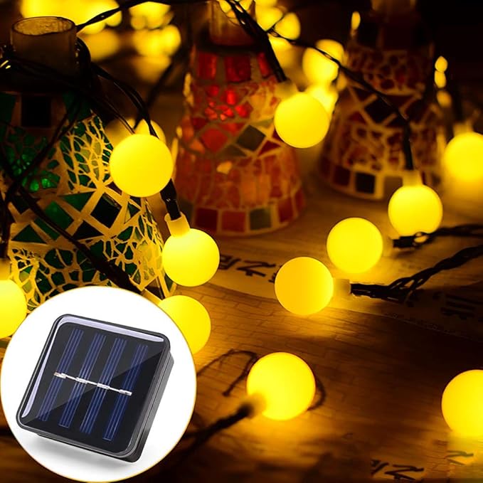 Solar Fairy Lights Solar Outdoor Light 2 Modes Waterproof Lamp