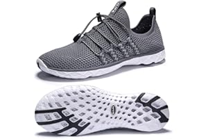 DLGJPA Men's Lightweight Quick Drying Aqua Water Shoes Athletic Sport Walking Shoes