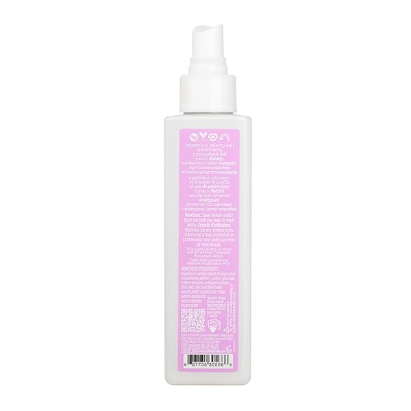 PACIFICA HAIR & BODY MIST – NEON MOON HAIR & BODY SPRAY FOR WOMEN –W/SANDALWOOD, JASMINE & SPICES PERFUMES FOR WOMEN – HAIR PERFUME – ALCOHOL-FREE VEGAN & CRUELTY-FREE CLEAN BEAUTY