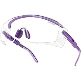 UKNOW Safety Glasses Over Eyeglasses, Anti Fog Safety Goggles ANSI Z87.1, Adjustable Protective Eyewear