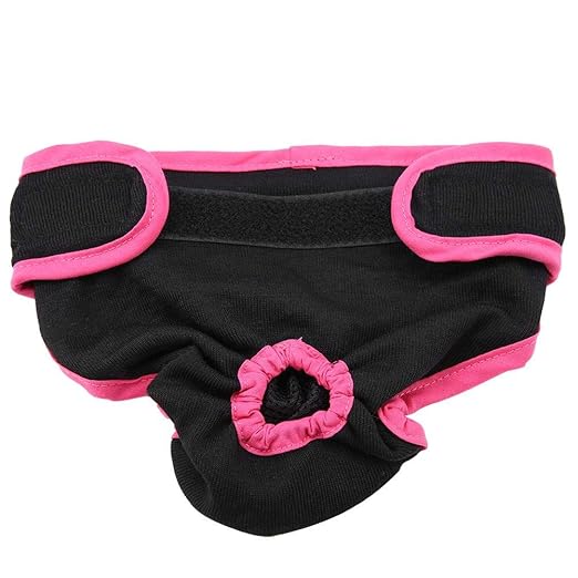 Pssopp Hundewindeln für Hündinnen, Waschbar Schutzhose Hundewindeln Robuste und Wiederverwendbare Hund Hygieneunterhose aus B