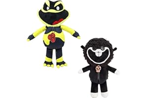 jkahh New Nightmare Critters Plush, Chapter 4 plushies, Realistic Cute Soft Stuffed Animal Doll Pillows, for Christmas Game Fans Boy Girl Kids (2PCS)