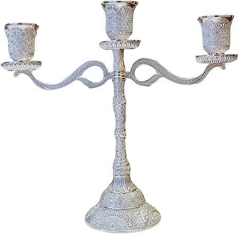 Amazon ディーハウ 3本立て キャンドルスタンド キャンドルホルダー クラシック アンティーク 灯燭台 蝋燭立て おしゃれ インテリア パーティ 記念日 クリスマス B キャンドル キャンドルスタンド オンライン通販