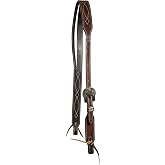 Professional's Choice Tapered Chocolate Roughout Gunslinger Slit-Ear Headstall | Made in USA