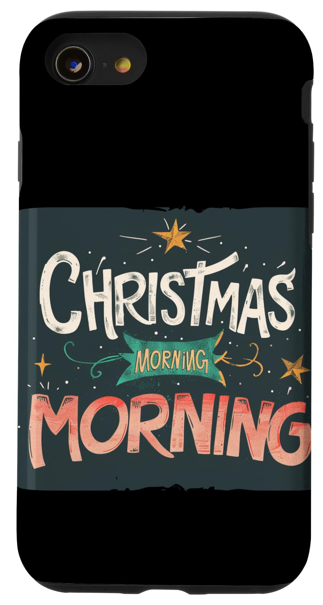 iPhone SE (2020) / 7 / 8 Funny Christmas Morning Logo Case