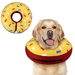 Supet Inflatable Dog Cone Collar Alternative After