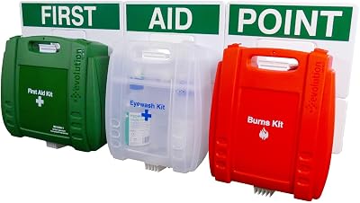 Safety First Aid Group Evolution First Aid Eye Wash Burns Point Large 43cm x