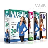 Walk On: Walk the Weight Off 30 Day Plan [3 DVD Box Set] Walking Based Fitness Program for Women Over 40 at Home, Low Impact, High Results