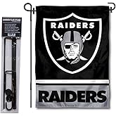 Las Vegas Raiders Garden Flag with Stand Holder