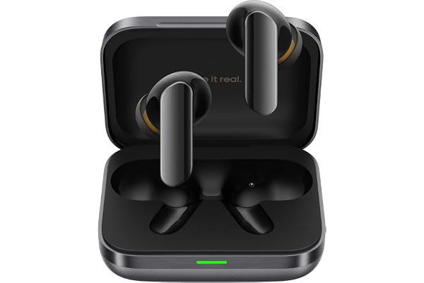 realme Buds Air 7 Pro with Ai Live Translation, 11mm+6mm Dual-dac Driver, 48 Hrs Playtime, 53 dB ANC, LHDC, 45Ms Low Latency, 360Â° Spatial Audio, IP55 Dust & Water Resistant, BT 5.4 - (Gray)