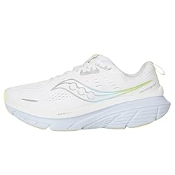 Saucony Women's Guide 18 Sneaker, White/ICE