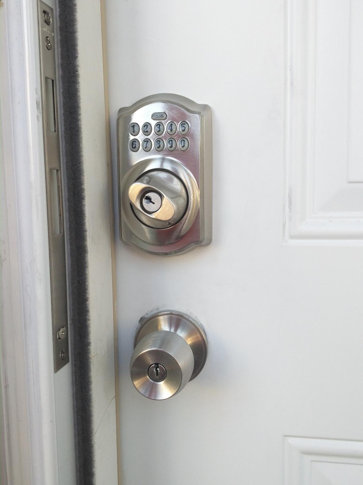 Schlage Camelot Keypad Deadbolt Protect What Matters Most Top Reveal
