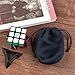D-FantiX Qiyi Thunderclap 3x3 Speed Cube Smooth Magic Cube Puzzle 56mm (Black)