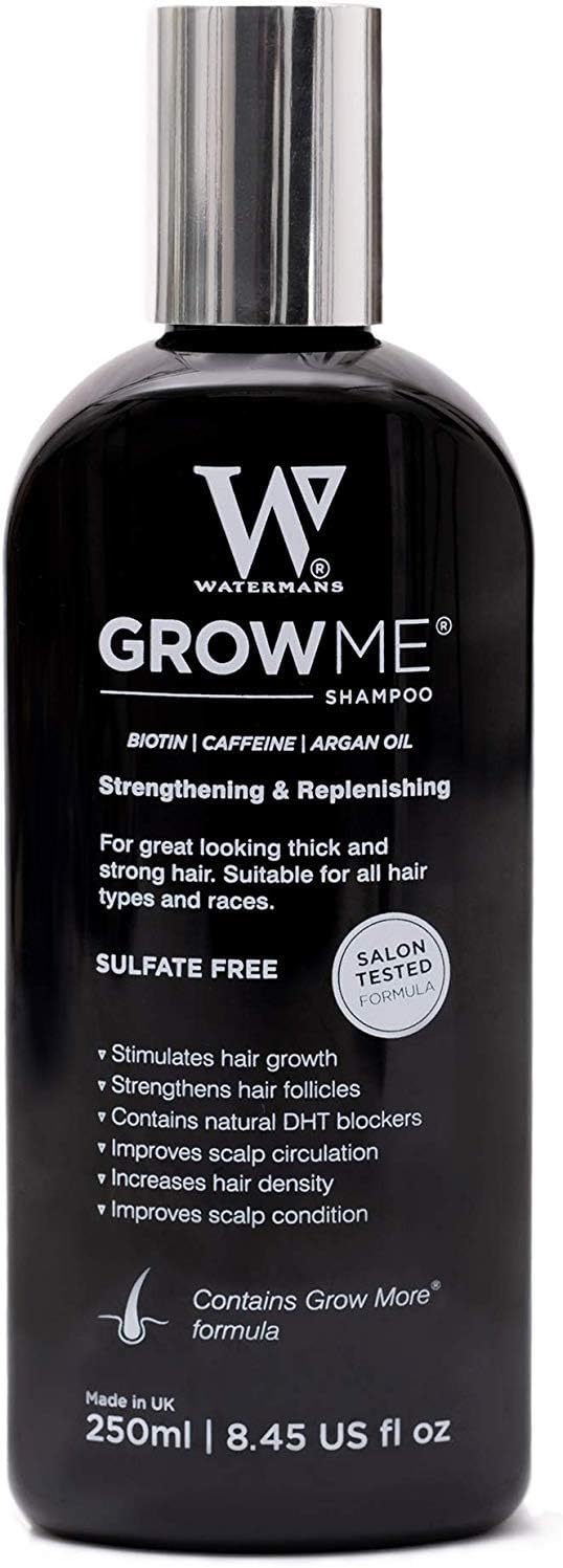 Best Hair Growth Shampoo Sulphate & Paraben Free, Caffeine, Biotin, Argan Oil, Allantoin, Rosemary. Stimulates hair growth, Great for slow growing hair - Hair growth problems for Men and Women -2 Pack