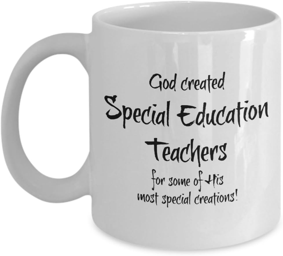 Amazon Com Special Education Teacher Gifts Cup Special Ed Appreciation Gift Men Women Mugs For Retired High Middle School Elementary School Teachers End Of Year Gift Christmas Aba