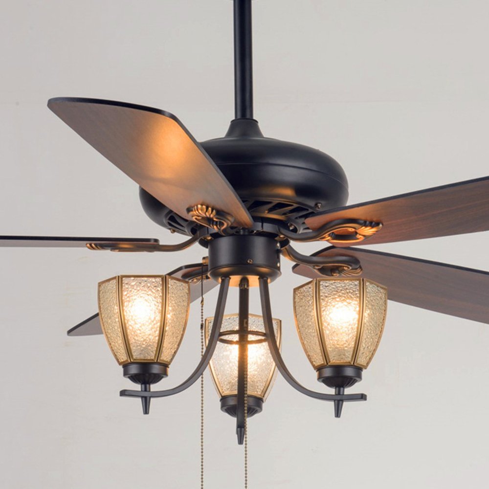 Rainierlight Antique And Vintage Ceiling Fan Household