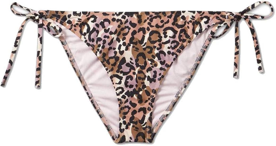 Shade & Shore Women's SideTie Cheeky Bikini Bottom (Animal