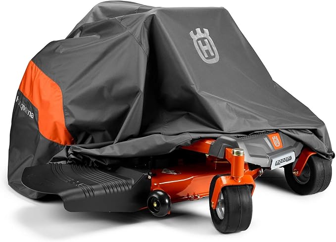 Husqvarna Zero Turn Mower Cover Aufsitzmaher Zubehor Grau Amazon De Garten