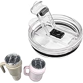EBQOSK Replacement Lids Compatible With Reduce Tumbler (Fits 3.66in (93mm) Rim Only), BPA-Free Splash Resistant Transparent Cup Lid Replacement for Reduce Tumbler Covers, Easy to Clean