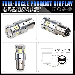 1157 BAY15D LED Bulbs 2057 2357 7528 LED Lights