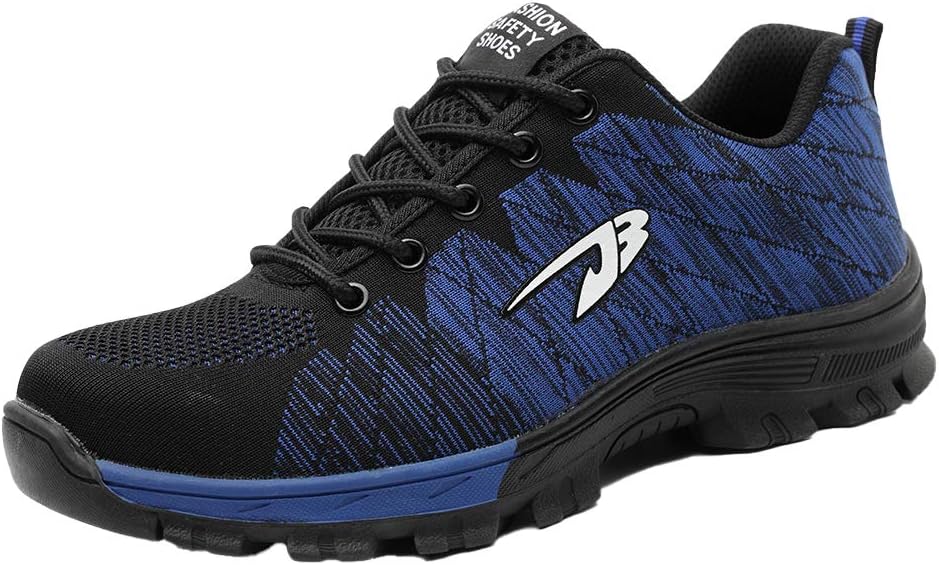 Safety Shoes Men Women Work Shoes Steel Toe Lightweight Breathable Puncture Proof Protective Shoes,Outdoor Hiking Trekking Casual Sneakers
