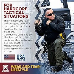 Vertx Phantom OPS Mens Tactical Pants Cargo Utility
