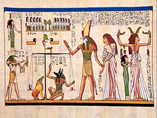 Painting ancient egyptian heiroglyphics horus thoth anubis mural …