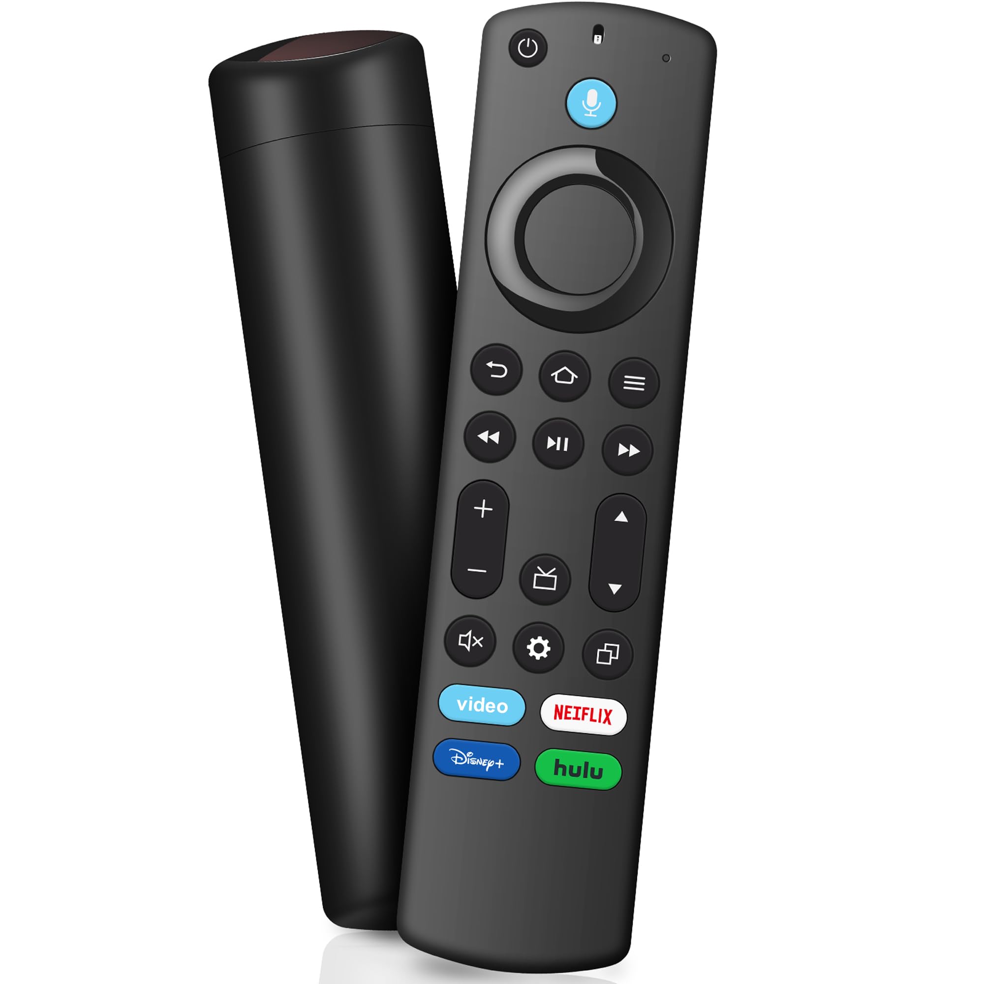 Photo 1 of Replacement Voice Remote Control for All FireSeries, TV Cube/Stick, Compatible with Stick 4K Max/4K (1st/2nd Gen), Stick (2nd/3rd Gen)/Lite/HD, Omni Series, Insignia/Toshiba/Pioneer Smart TV